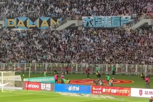 申花球迷在海港主场看比赛，赛后两方发生冲突